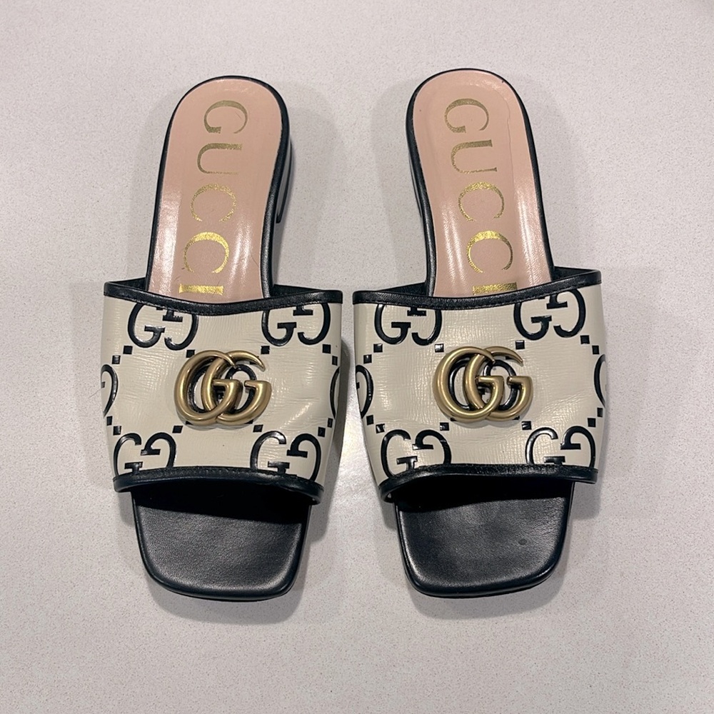 Gucci e Jolie GG Slide Sandal